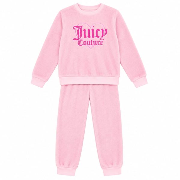 Conjunto Pijama Peludo Rosado
