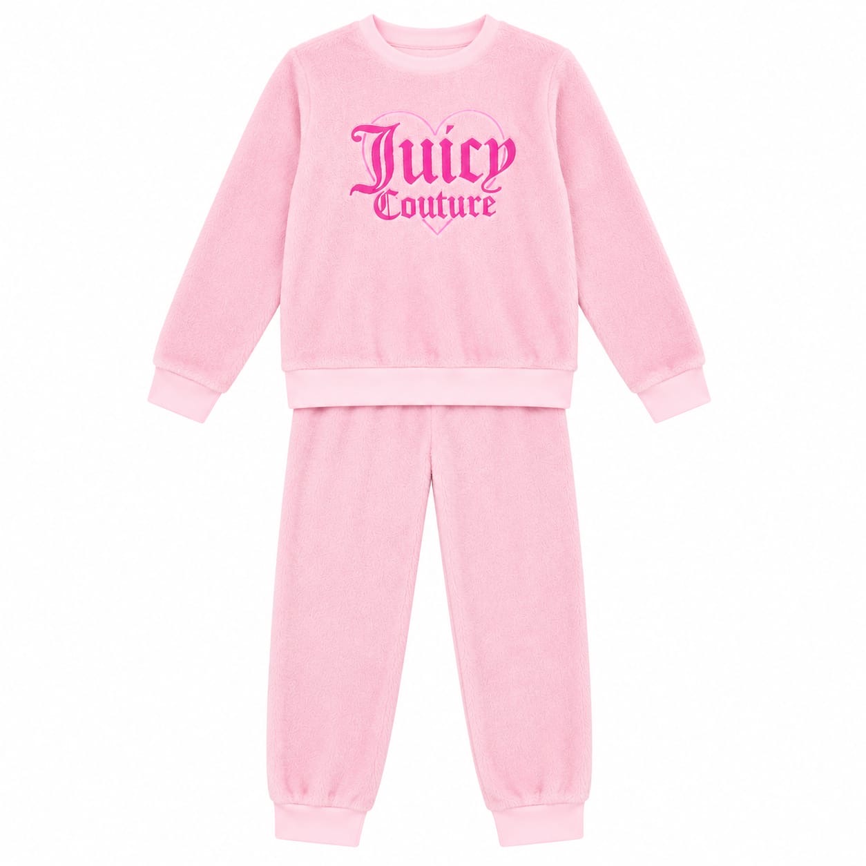 Pijama Juicy Couture Conjunto Conjunto Pijama Peludo Rosado - Imagen 1