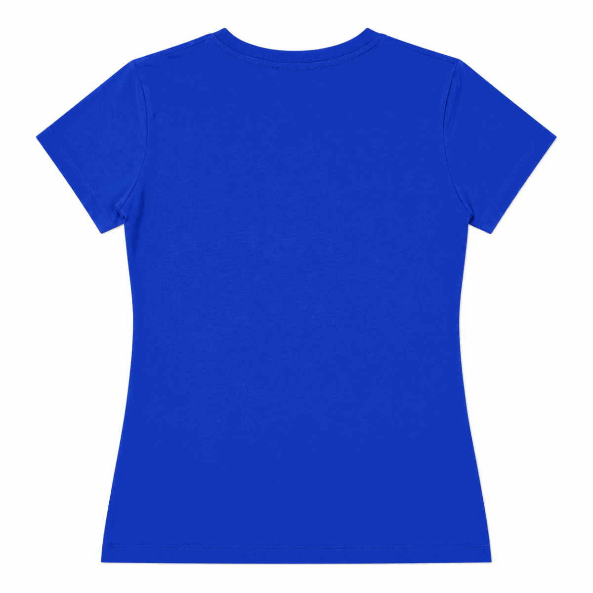 Polera Oversize Azul Con Logo Central - Imagen 2