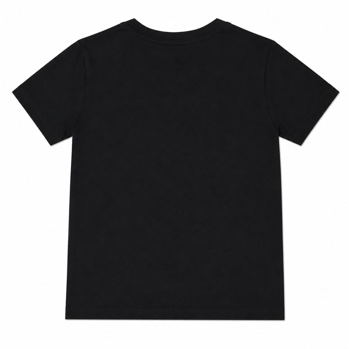 Polera Negra Con Logo Lateral - Imagen 2