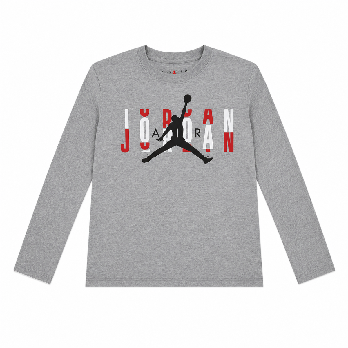Conjunto Polera Manga Larga Gris Y Buzo Negro - Imagen 3