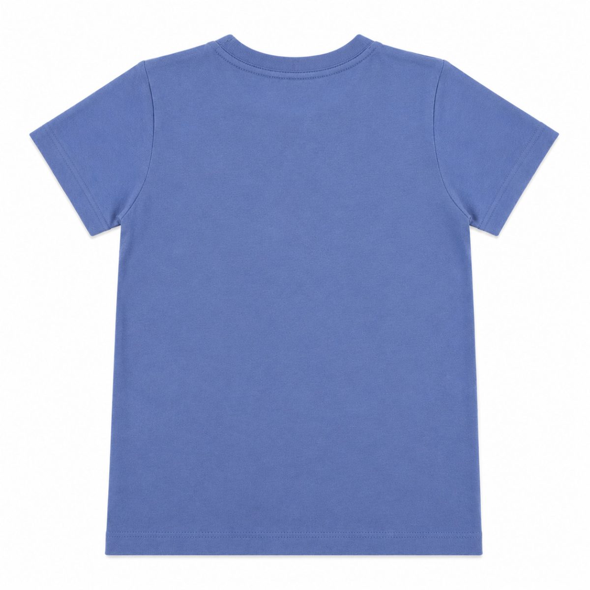 Polera Azul Opaco Con Corazón De Brillos - Imagen 2