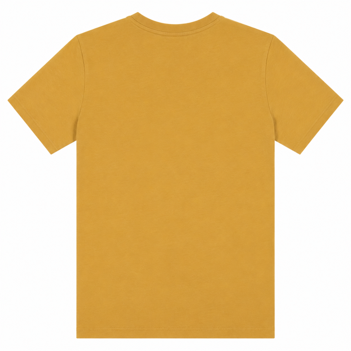 Polera Tono Mostaza Con Logo En Triangulo Metalizado - Imagen 2