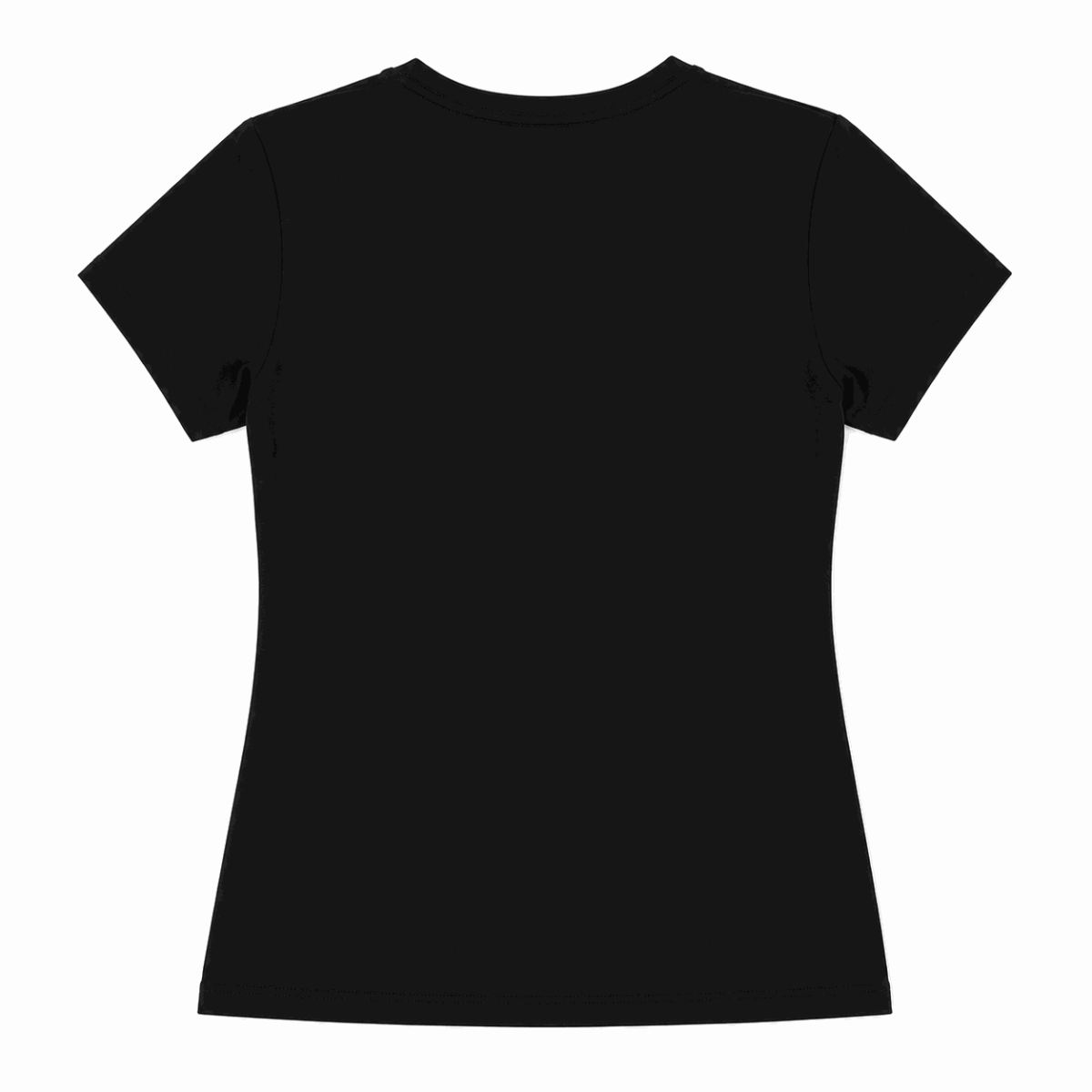 Polera Negra Con Logo Bordado - Imagen 2