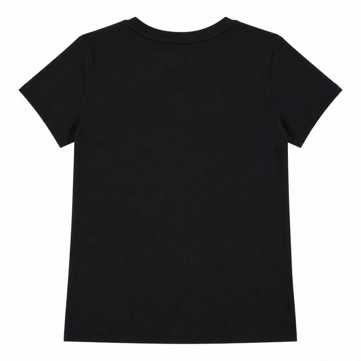 Polera Negra Con Torre Eiffel De Brillos - Imagen 2