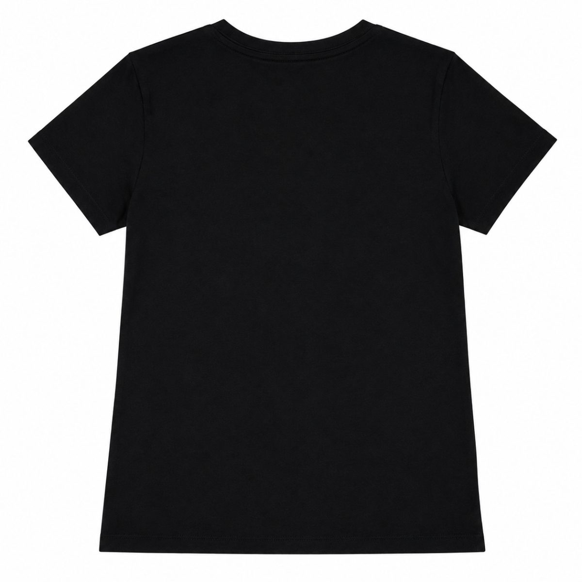 Polera Negra Con Corazón De Brillos - Imagen 2