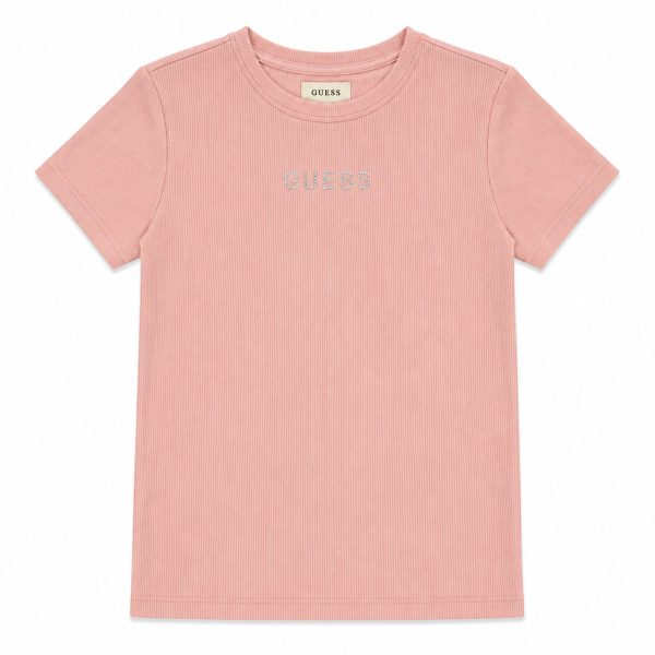 Polera Palo Rosa Con Mini Logo Central De Brillos