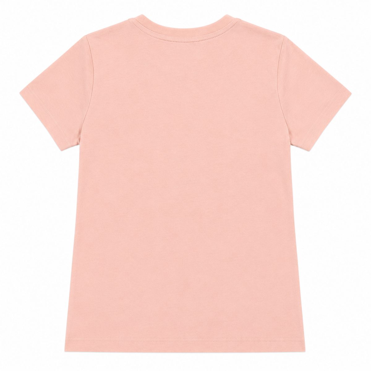 Polera Rosa Con Logo Frontal De Brillos En Forma De Corazón - Imagen 2