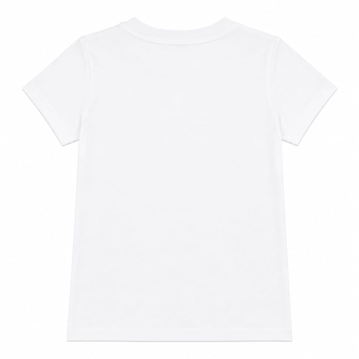 Polera Blanca Con Logo Frontal De Lentejuelas - Imagen 2