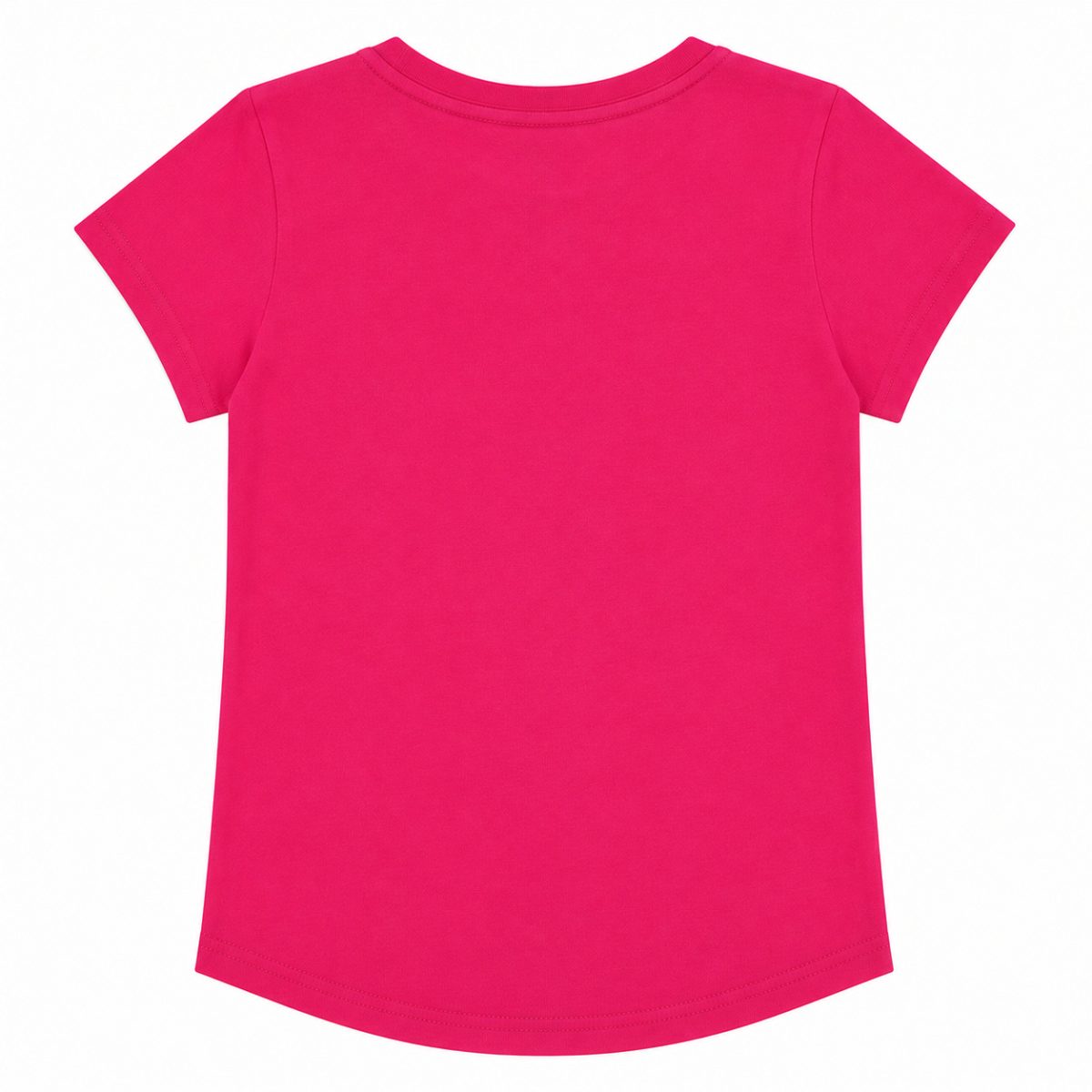 Polera Fucsia Con Estampado Frontal - Imagen 2