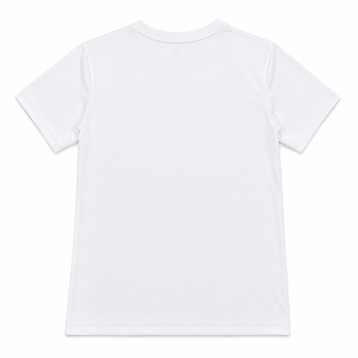 Polera Blanca Con Logo Frontal Rojo - Imagen 2