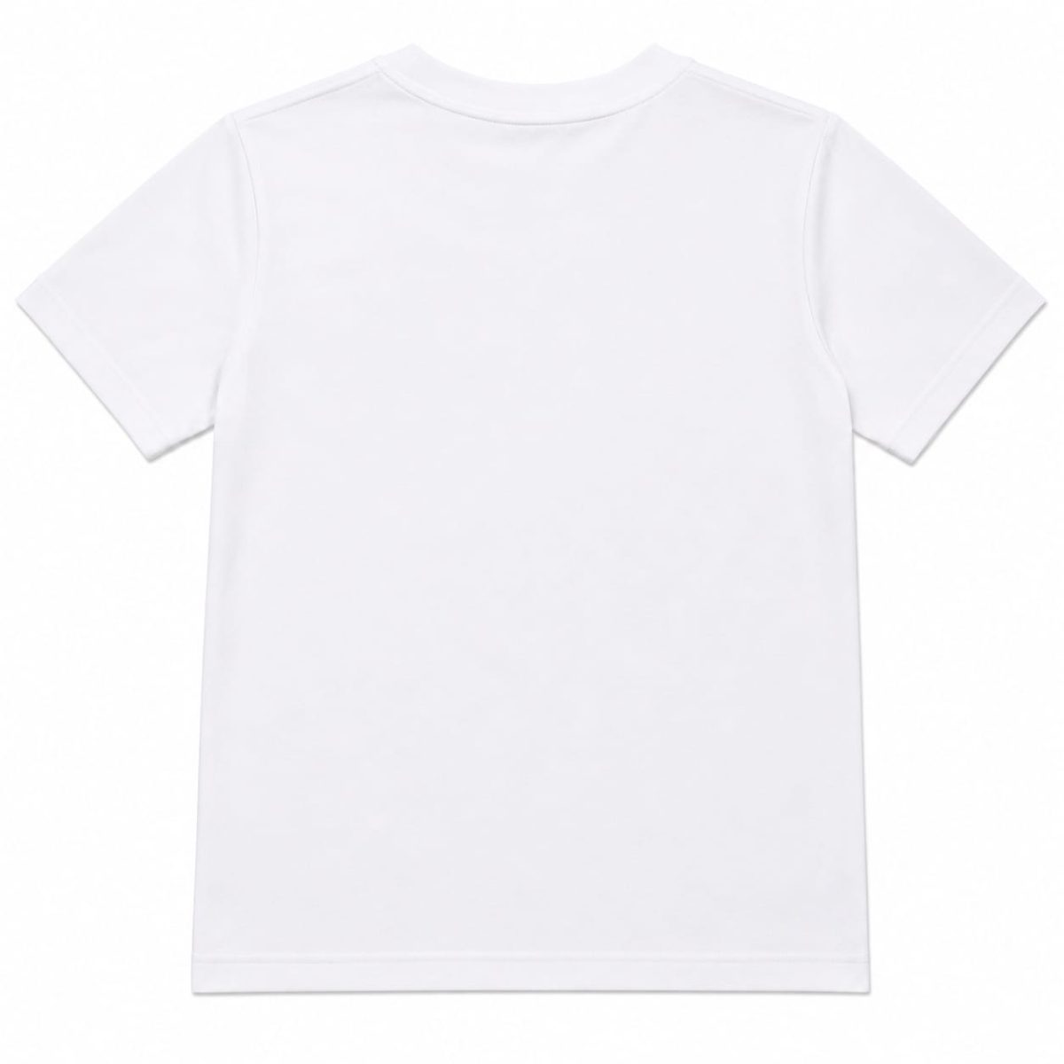 Polera Clasica Blanca Logo al Costado - Imagen 2