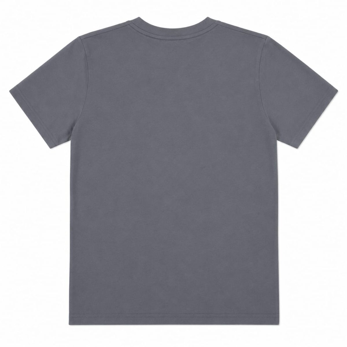 Polera Gris Con Detalles Engomados Y Manchas - Imagen 2