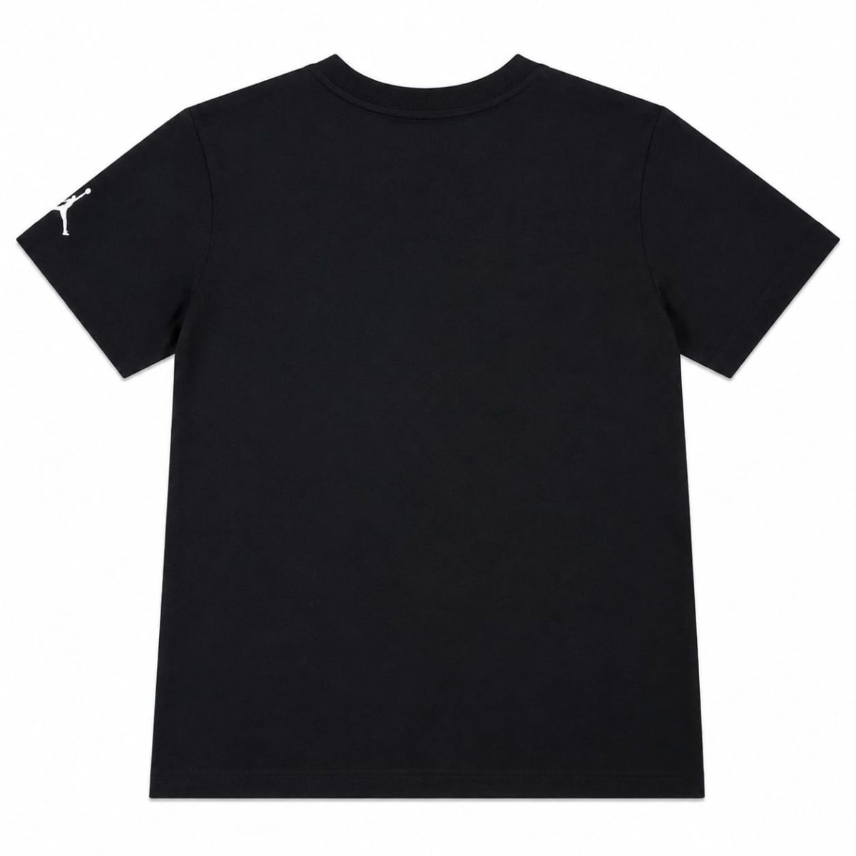Polera Negra Logo Frontal Aro De Basquetbol - Imagen 2