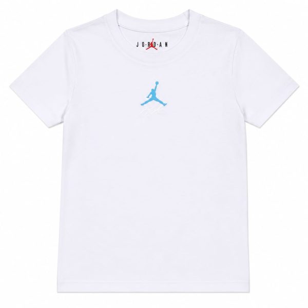 Polera Celeste Pastel Con Logo Frontal Y Trasero Celeste