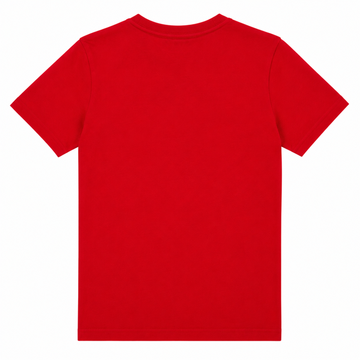 Polera Roja Con Logo En Letras Blancas - Imagen 2