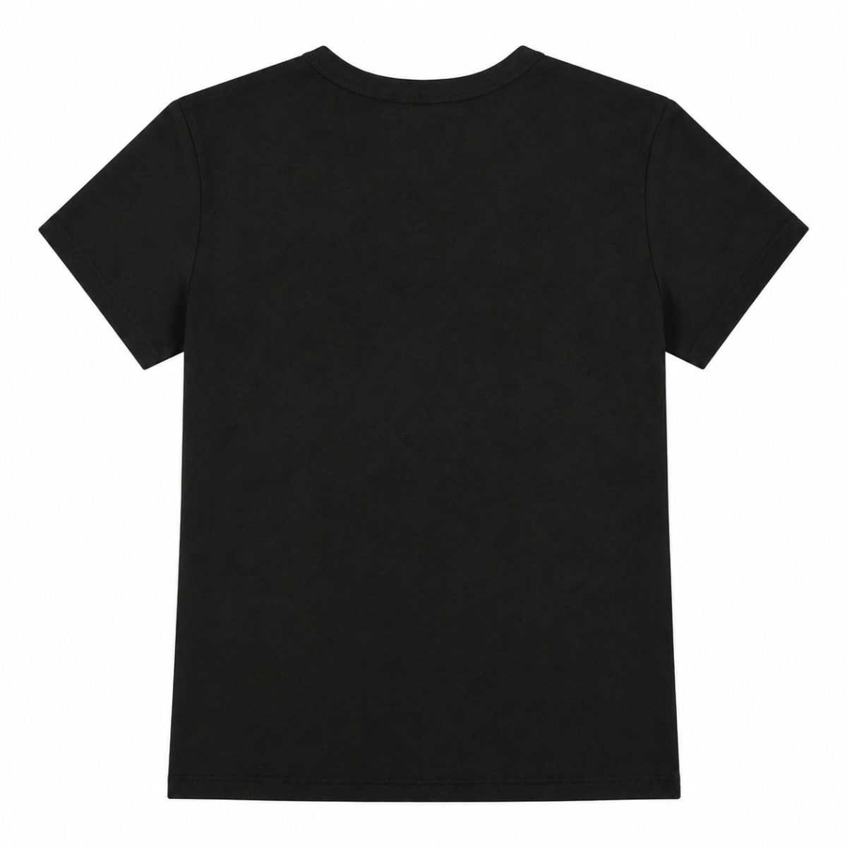 Polera Negra Con Estampado De Cereza - Imagen 2