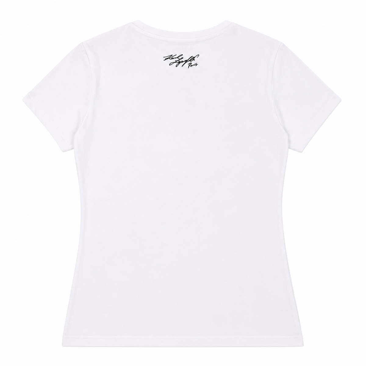 Polera Blanca Con Logotipo De Brillos - Imagen 2