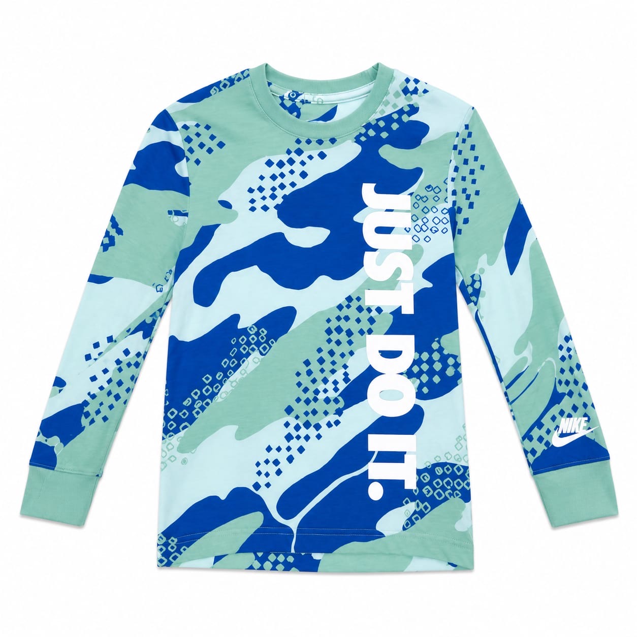 Polera Manga Larga Nike Polera Manga Larga Diseño Multicolor - Imagen 1