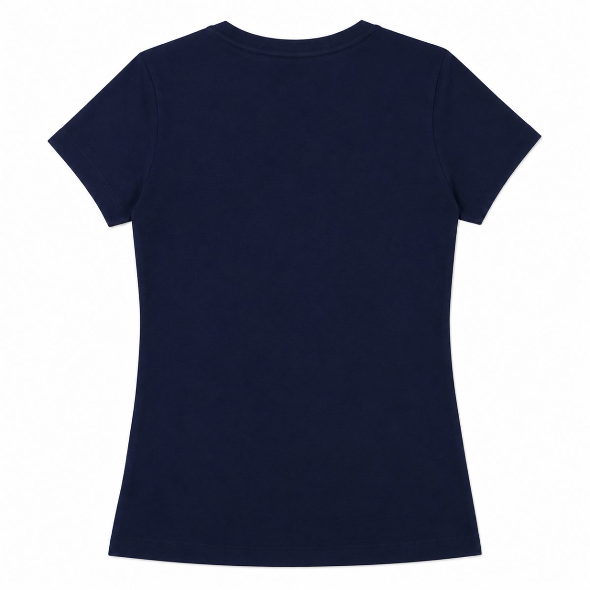 Polera Azul Marino Con Logo Central De Flores - Imagen 2