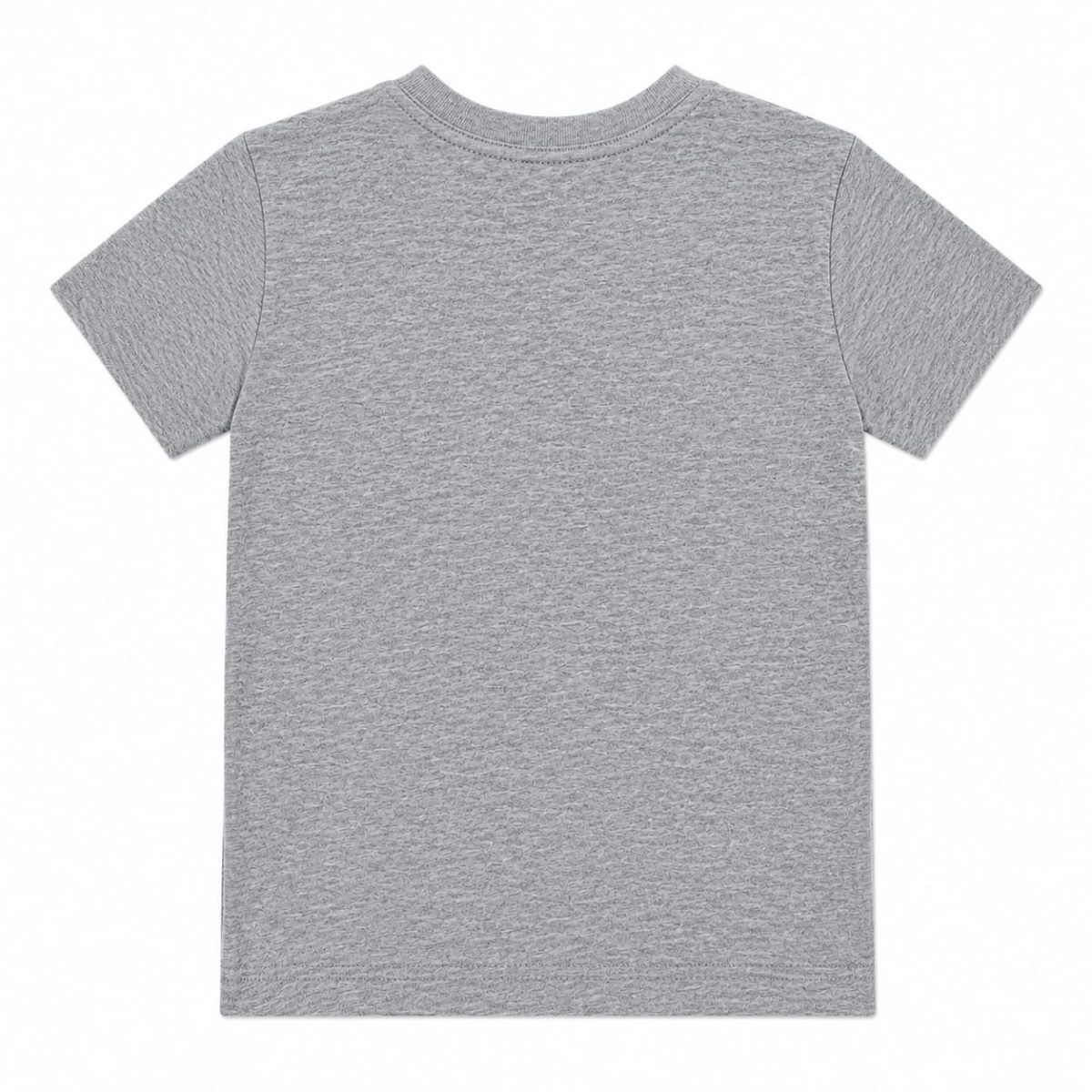 Polera Gris Logo Central Rojo-Azul - Imagen 2