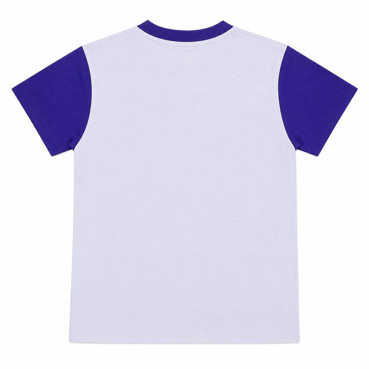 Polera Lila Con Mangas Moradas Y Logo Frontal - Imagen 2