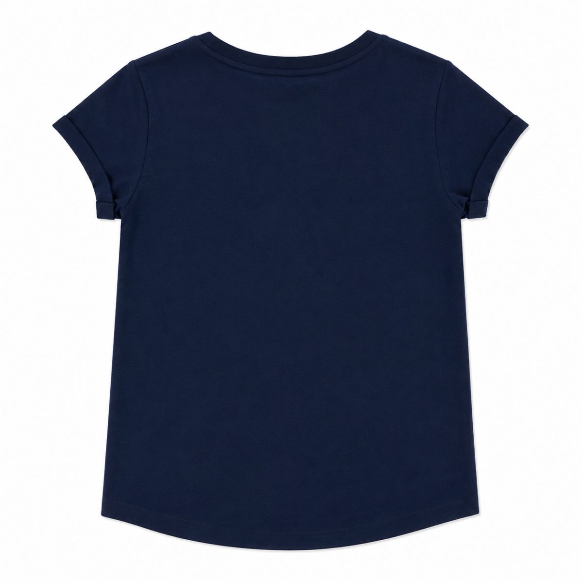 Polera Azul Marino Con Logo Central - Imagen 2