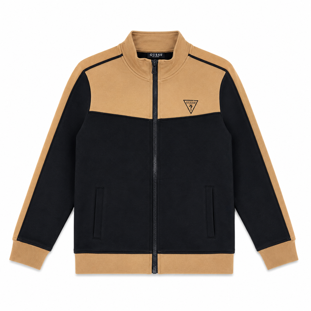 Poleron Guess Niños Polerón con Cierre Camel - Negro - Imagen 1