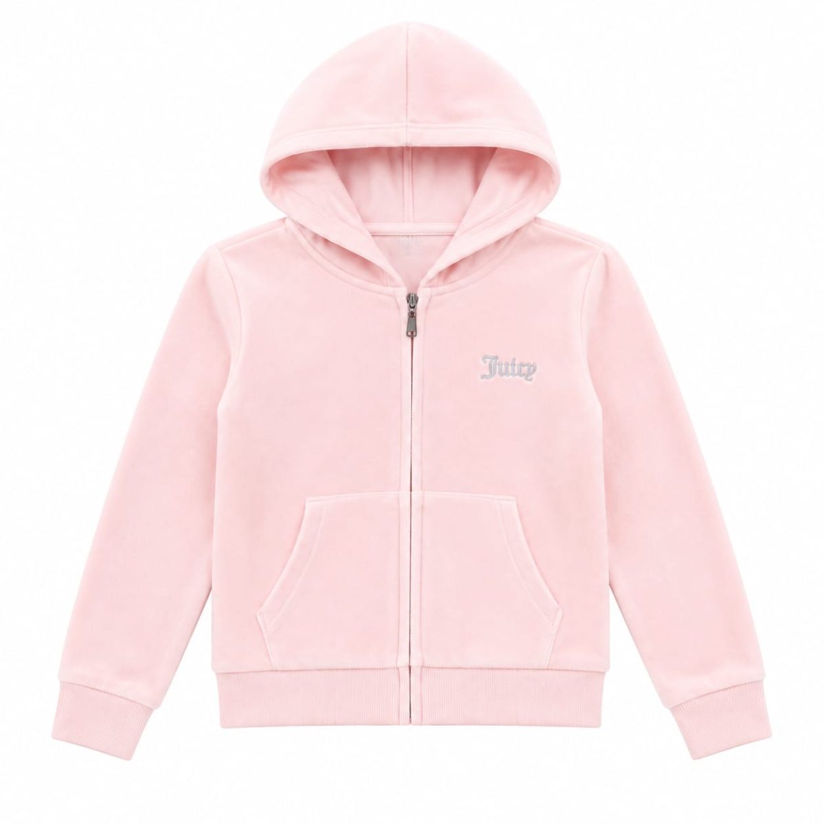 Conjunto Rosado Polerón Con Gorro - Cierre Y Buzo - Imagen 3