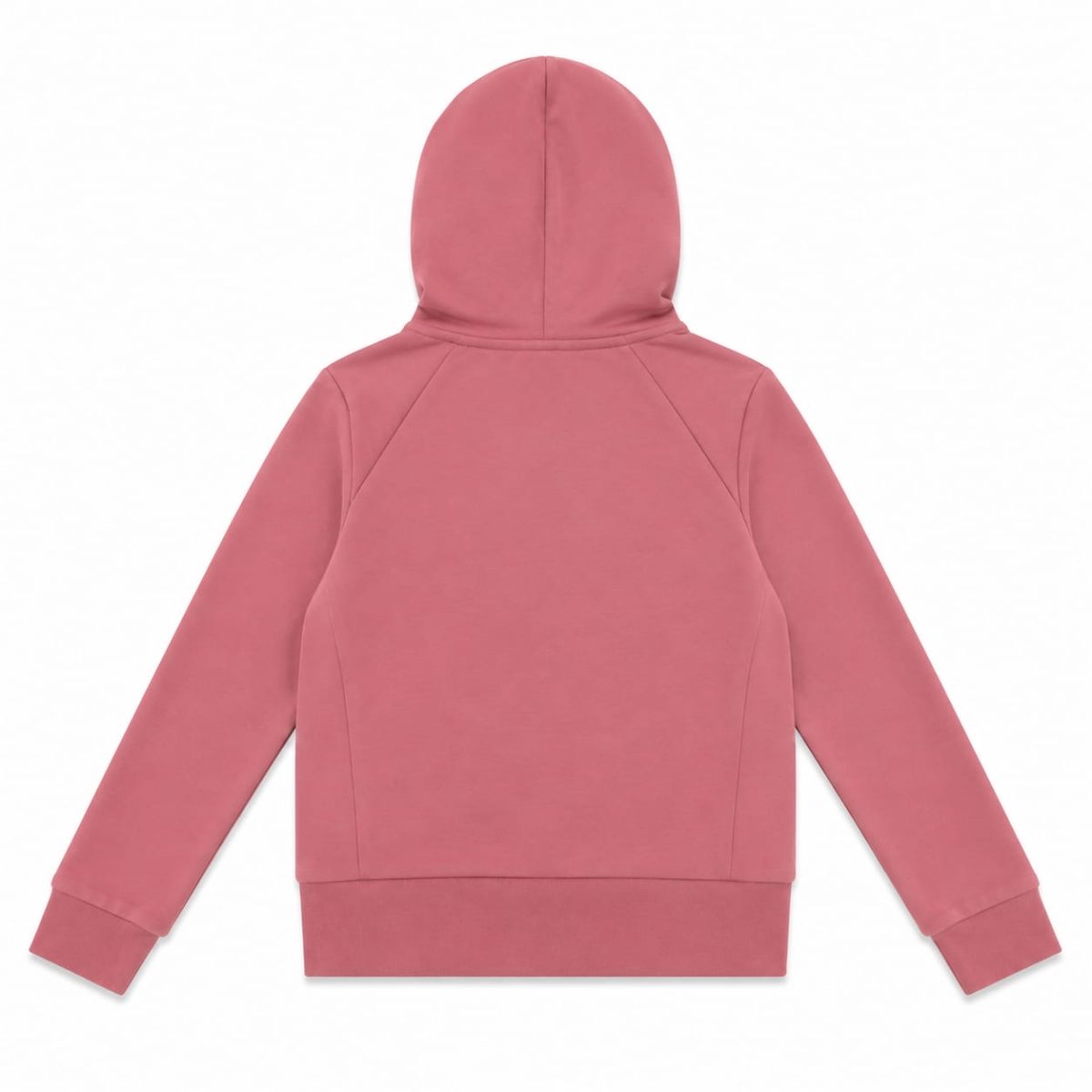 Poleron Con Capucha De Estilo Deportivo Rosado - Imagen 2