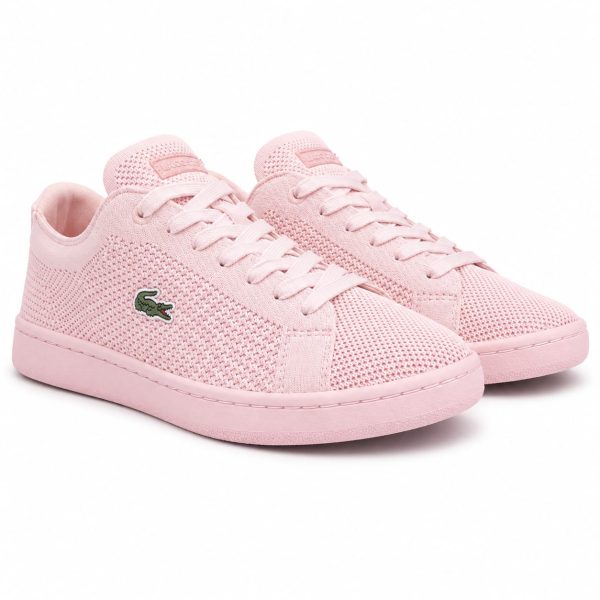 Zapatilla Casual Rosada Textil
