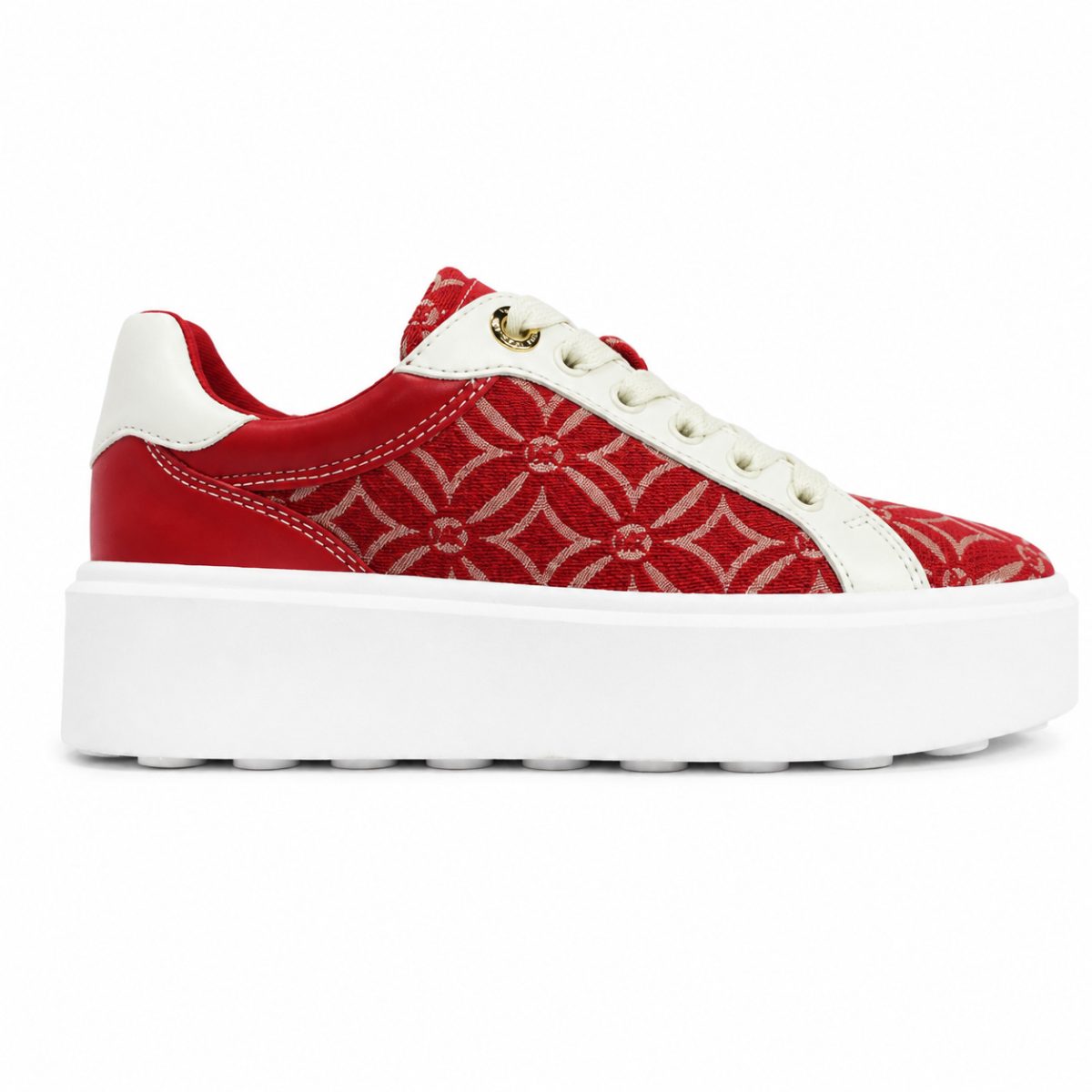 Romey Lace Up Sandía Diseño Color Crema - Imagen 5