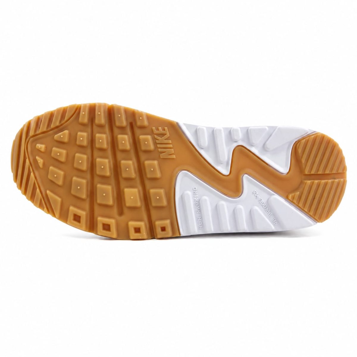 Zapatilla Deportiva Blanca-Crema Con Detalles Multicolor Y Aire En La Suela - Imagen 6