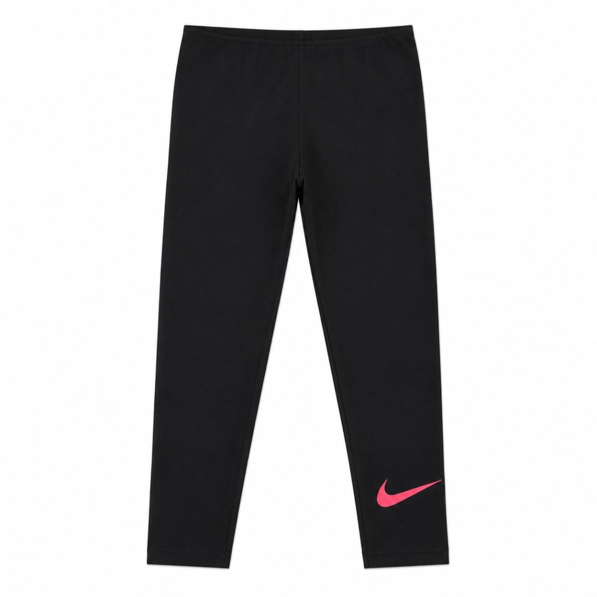Conjunto Deportivo De Polera Manga Larga Rosada Y Calza Negra - Imagen 4