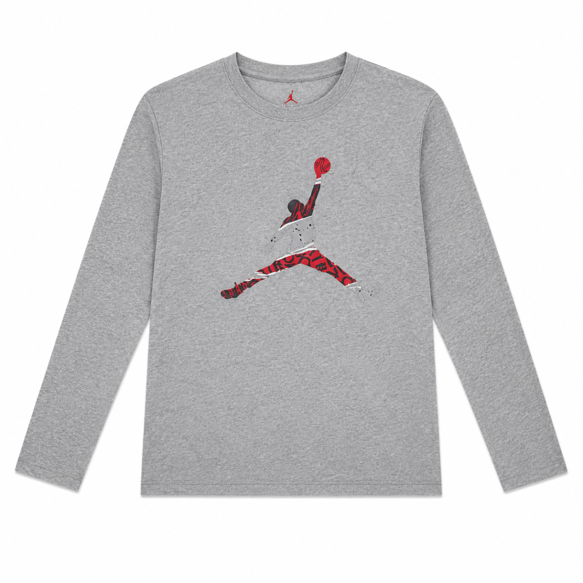 Conjunto Polera Manga Larga Gris Y Buzo Negro - Imagen 3