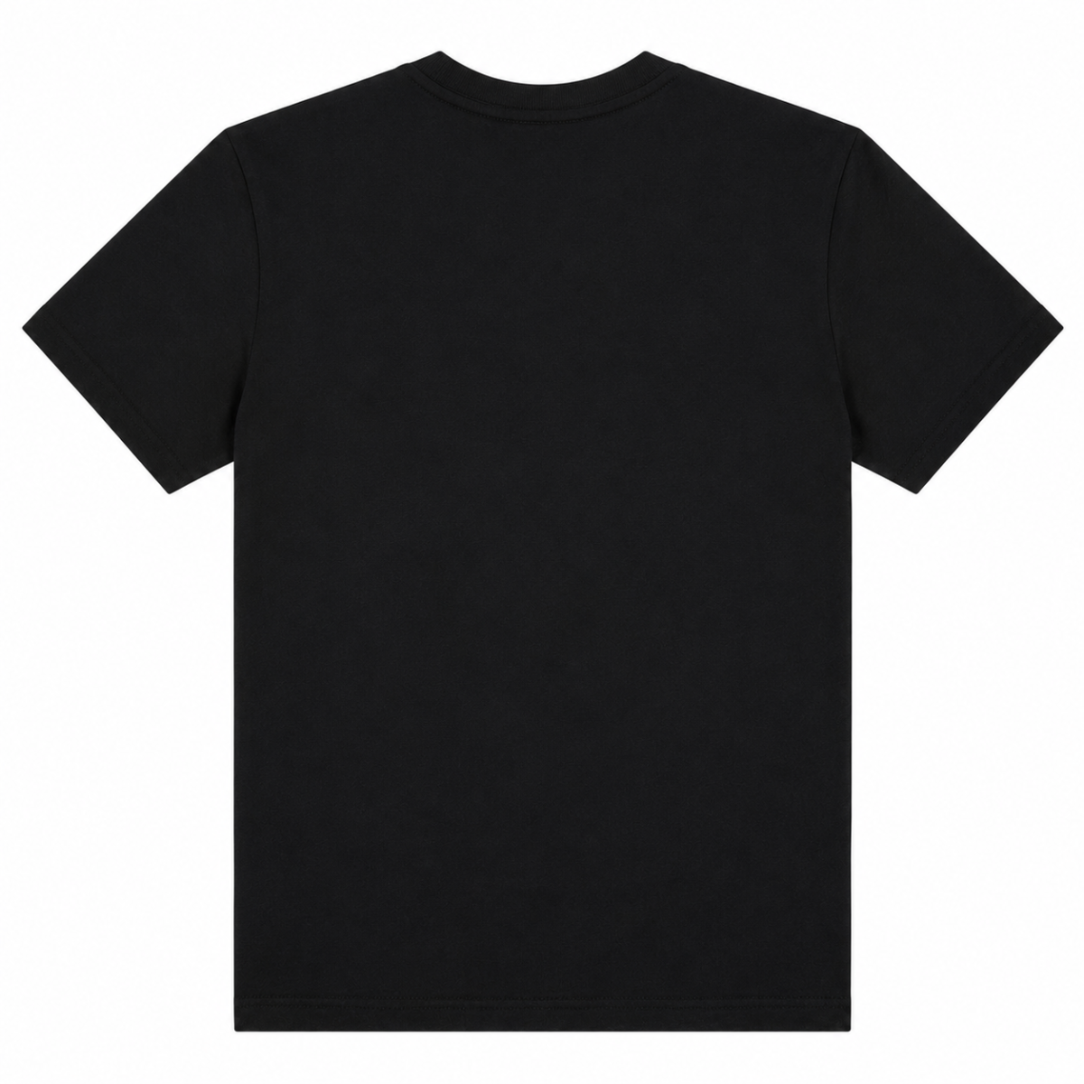 Polera Negra Con Logo De Estrella Y Letras De Colores Neon - Imagen 2