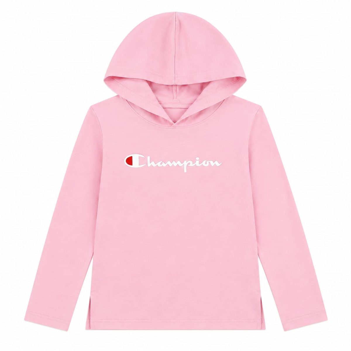 Conjunto Deportivo Poleron Con Capucha Delgado Rosado Y Calza Gris - Imagen 4