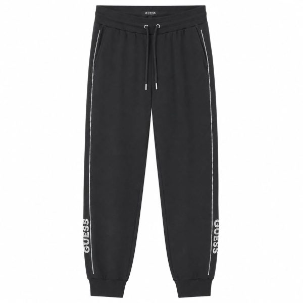 Buzo Tipo Jogger Con Puños Y Brillos Laterales