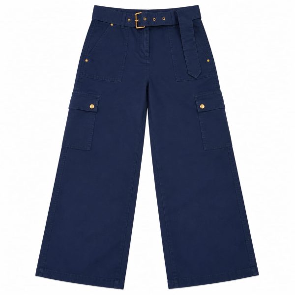 Pantalón Cargo Azul Marino