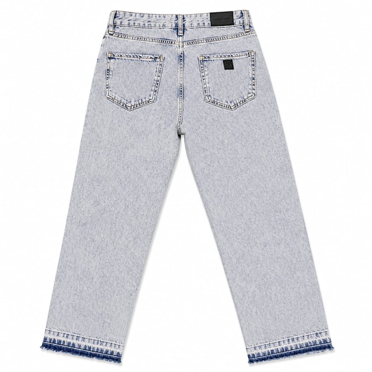 Jeans Corte Recto Azul Claro - Imagen 2