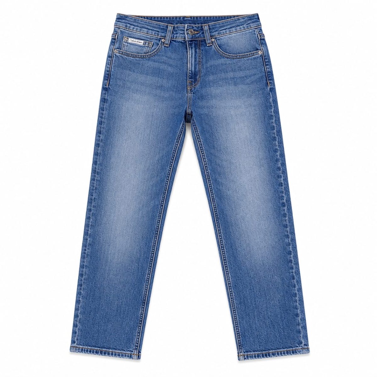 Jeans High Rise Straight Denim - Imagen 2