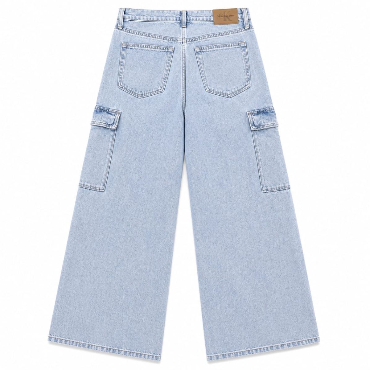 Jeans Cargo Denim Claro - Imagen 2
