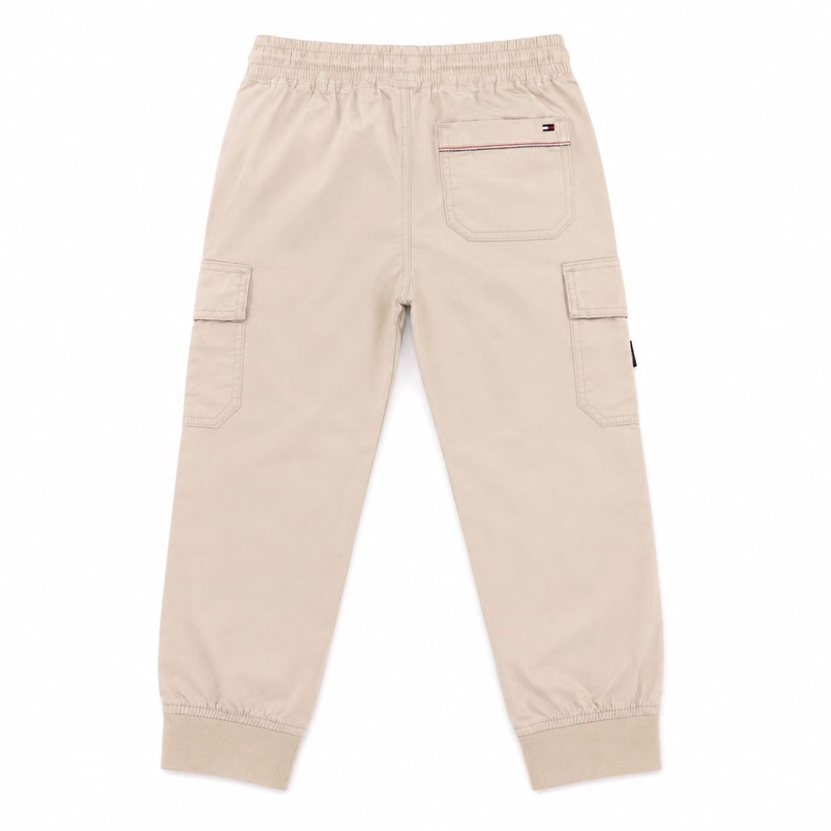 Pantalón Cargo Beige Con Cintura Ajustable - Imagen 2