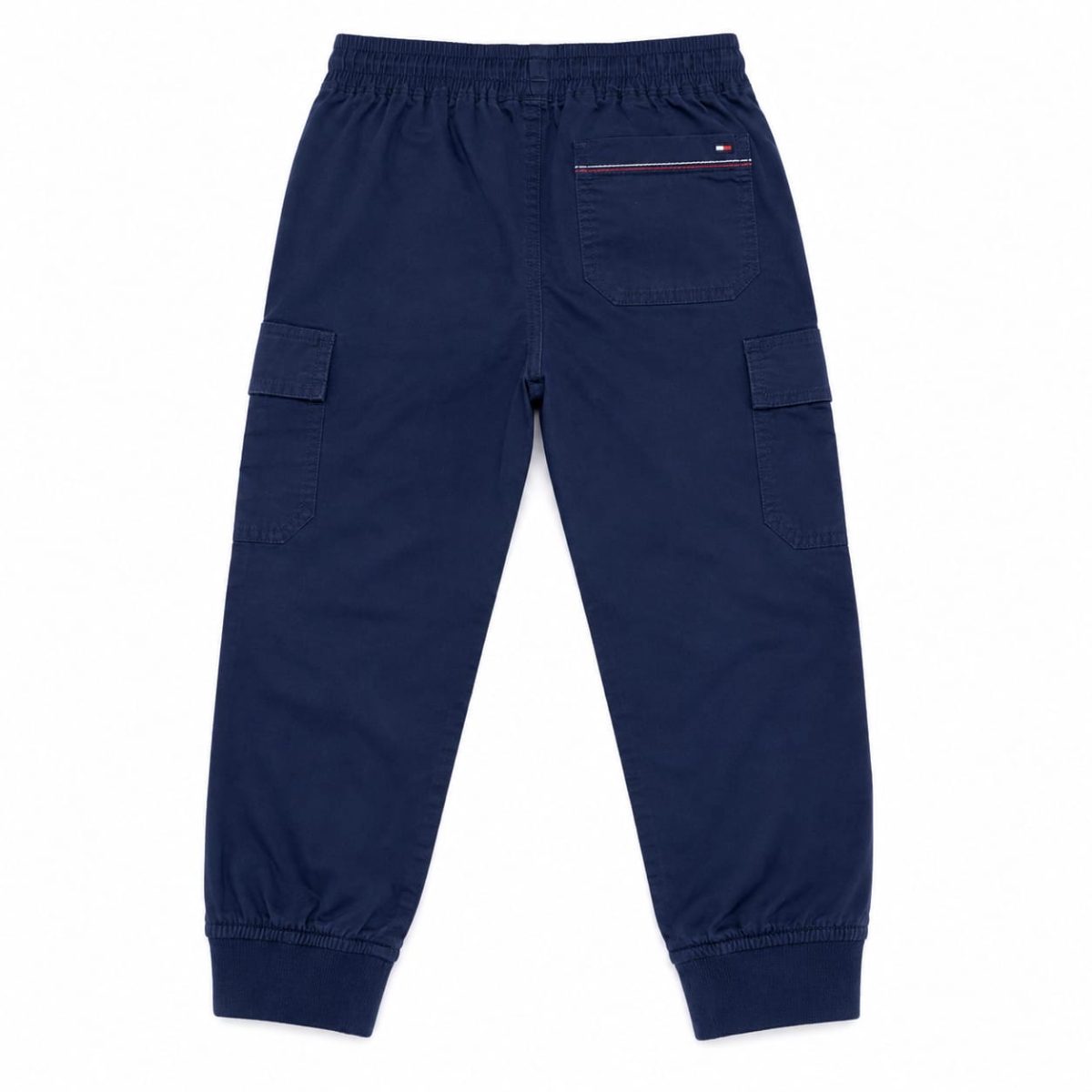 Pantalón Cargo Azul Marino Con Cintura Ajustable - Imagen 2