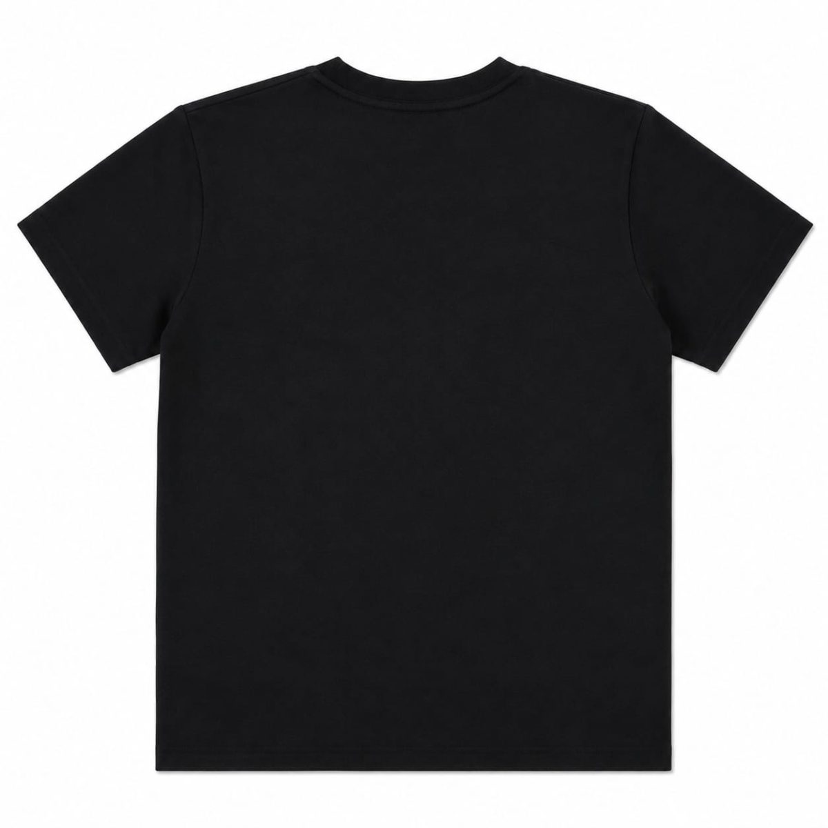 Polera Negra Logo Negro Bordado - Imagen 2
