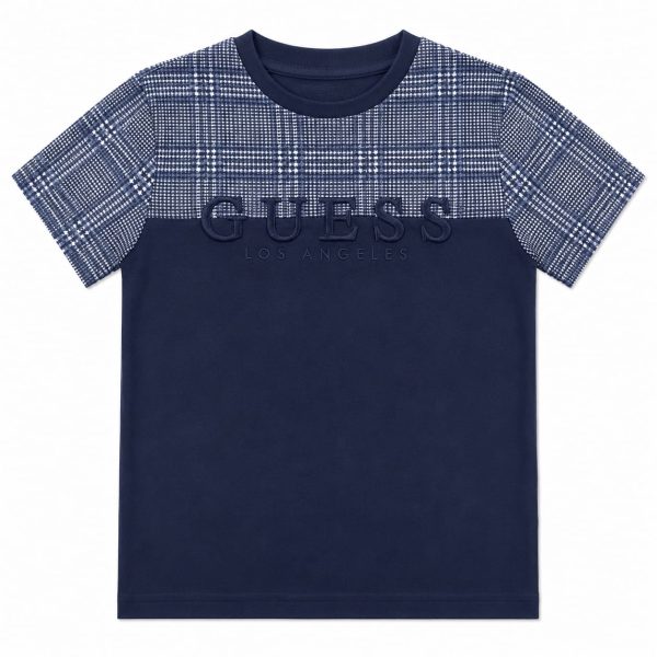 Polera Azul Marino Cuadrille