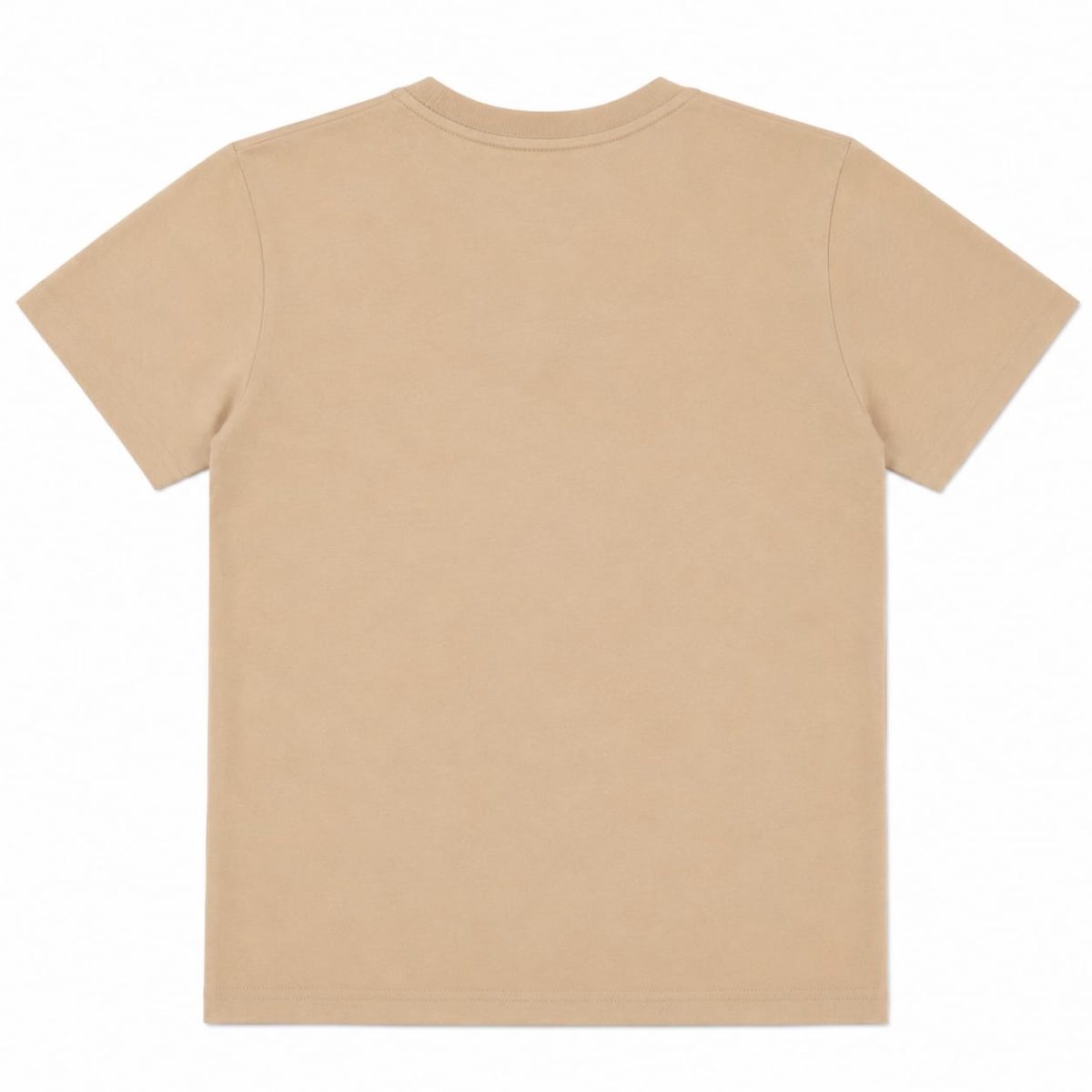 Polera Beige Logo Negro - Imagen 2