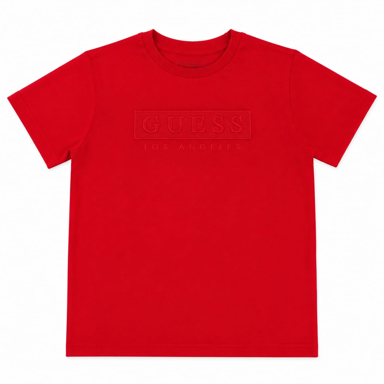 Polera Guess Roja Polera Roja Logo Rojo - Imagen 1