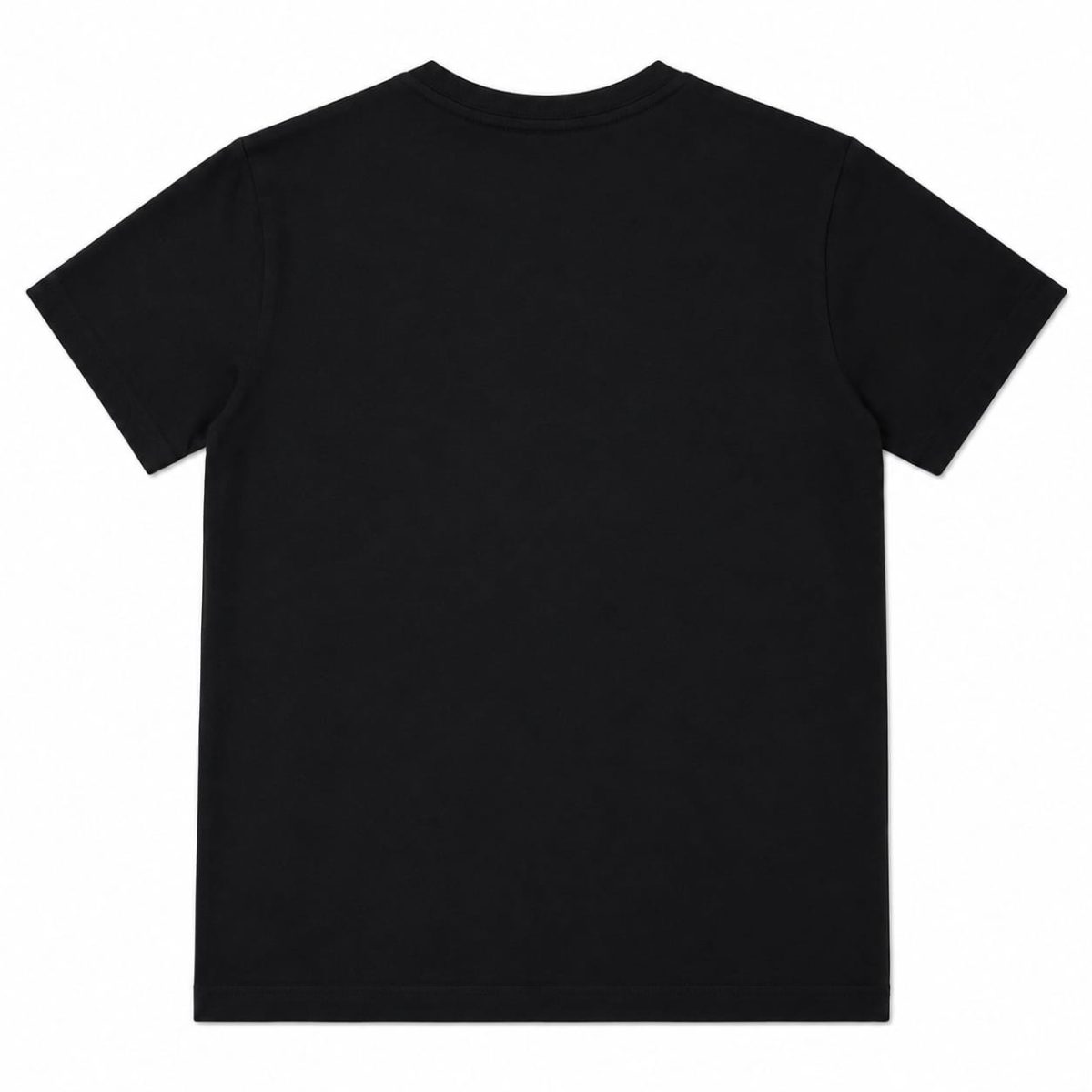 Polera Negra Logo Camuflaje - Imagen 2