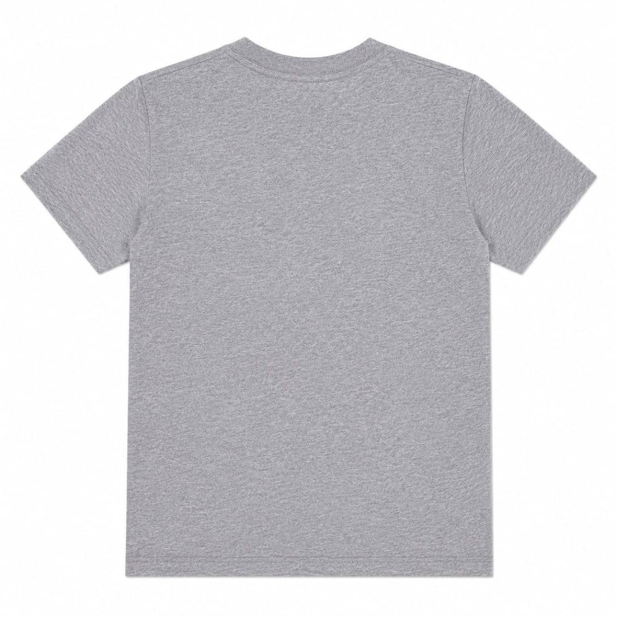 Polera Gris Con Logo En Cuadro Con Jumpman Celeste - Imagen 2